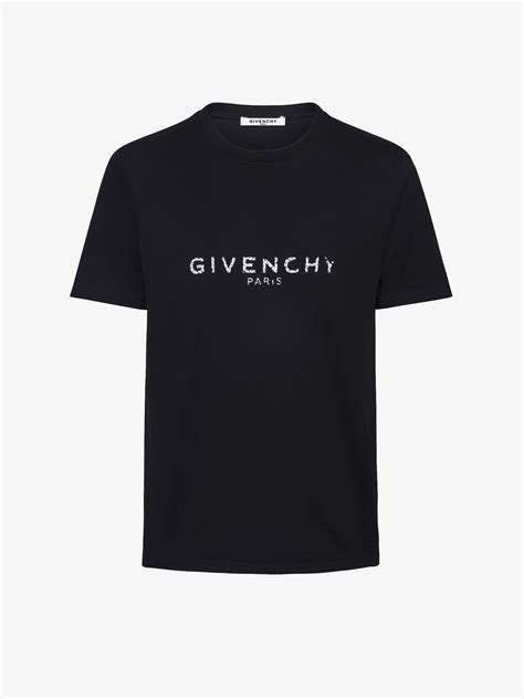 givenchy chain t shirt|givenchy paris t shirt.